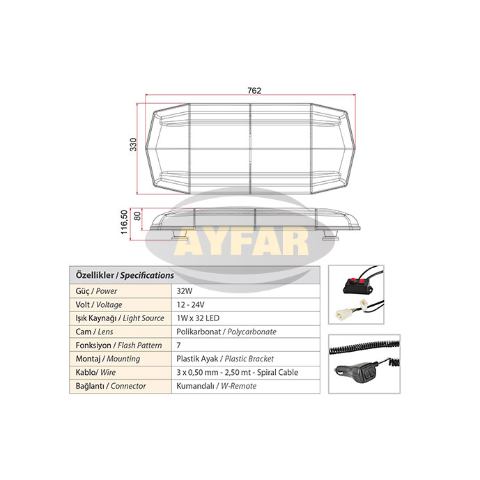 TRAFFIC WARNING LAMPS