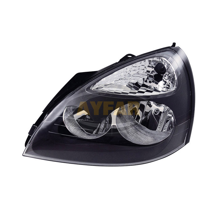 W-BALCK FRAME HEADLIGHT