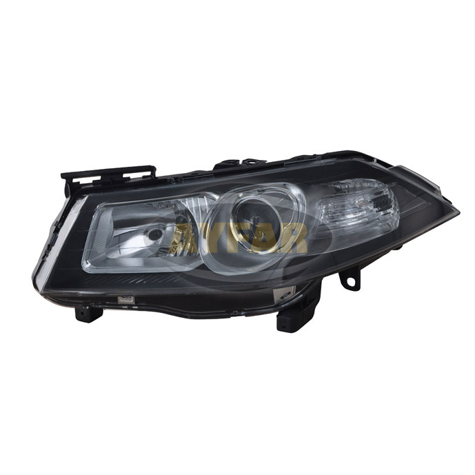 W-BLACK FRAME HEADLIGHT LENS