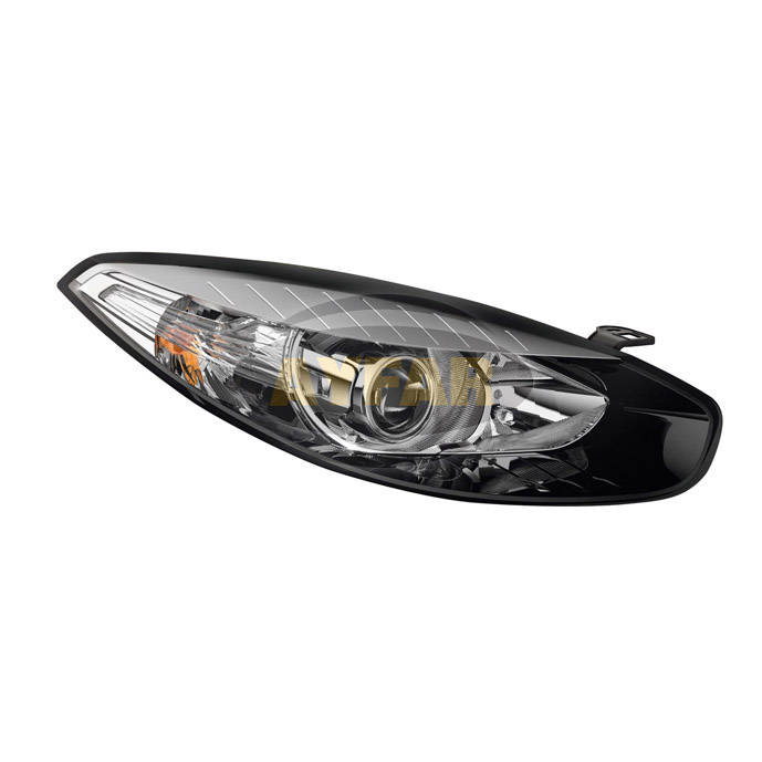 W-BLACK FRAME HEADLIGHT LENS