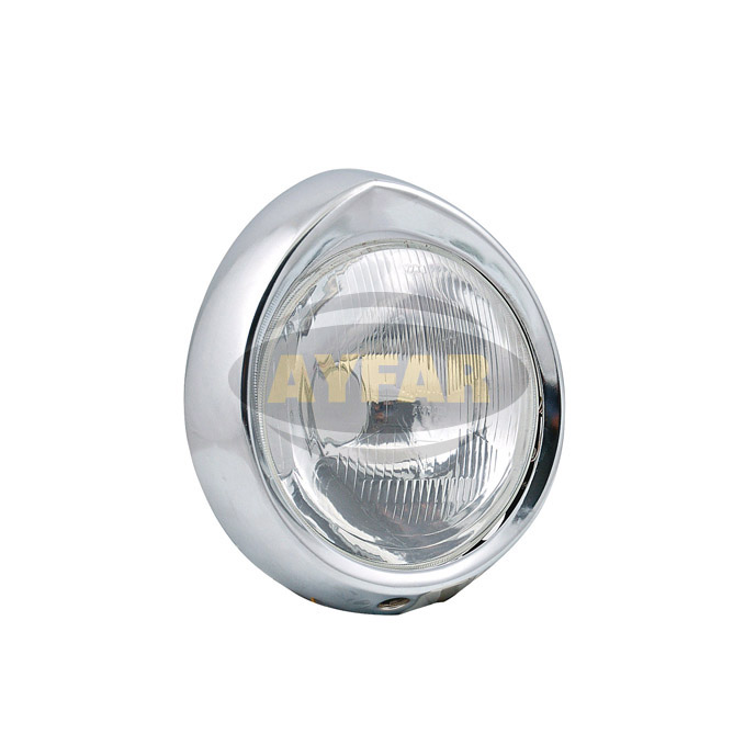 W-CHROME FRAME HEADLIGHT