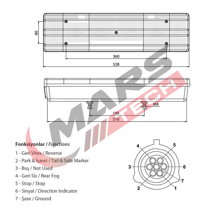 Led Rear Lamp