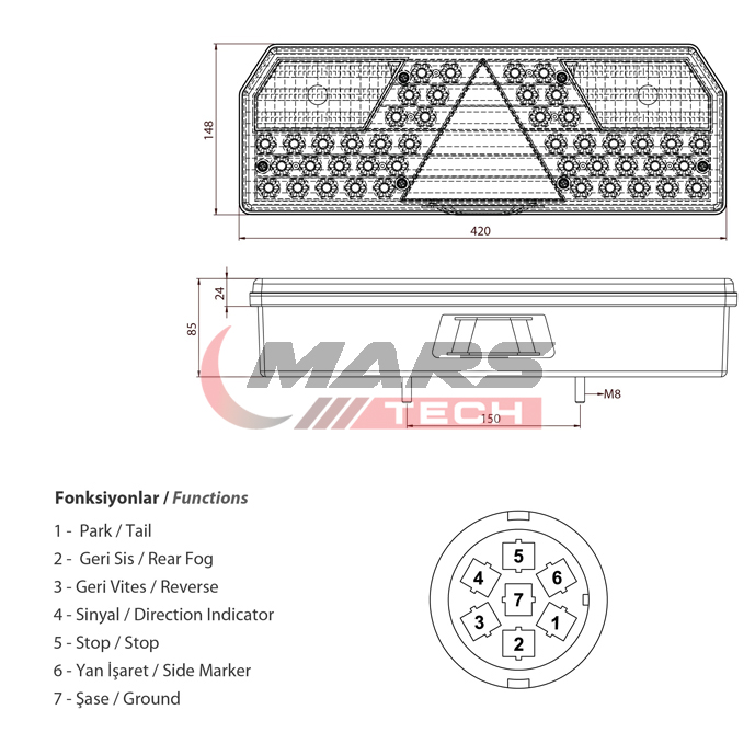 Led Rear Lamp