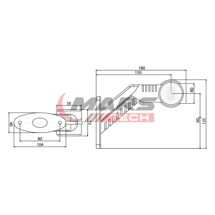 Trailer End - Outline Marker Lamp