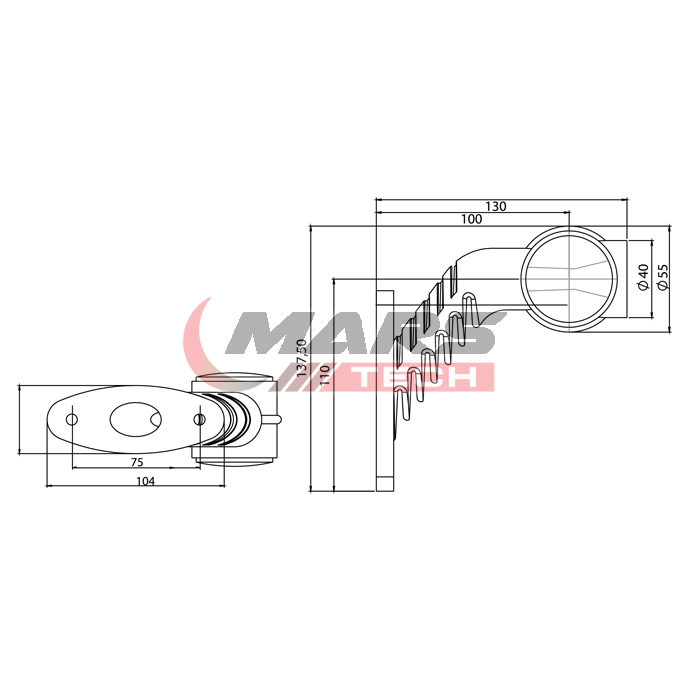 Trailer End - Outline Marker Lamp