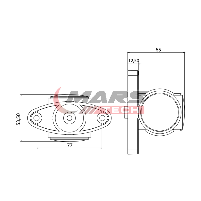 Trailer End - Outline Marker Lamp