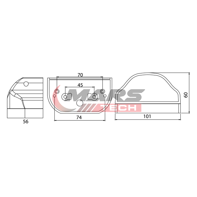 Number Plate Lamp