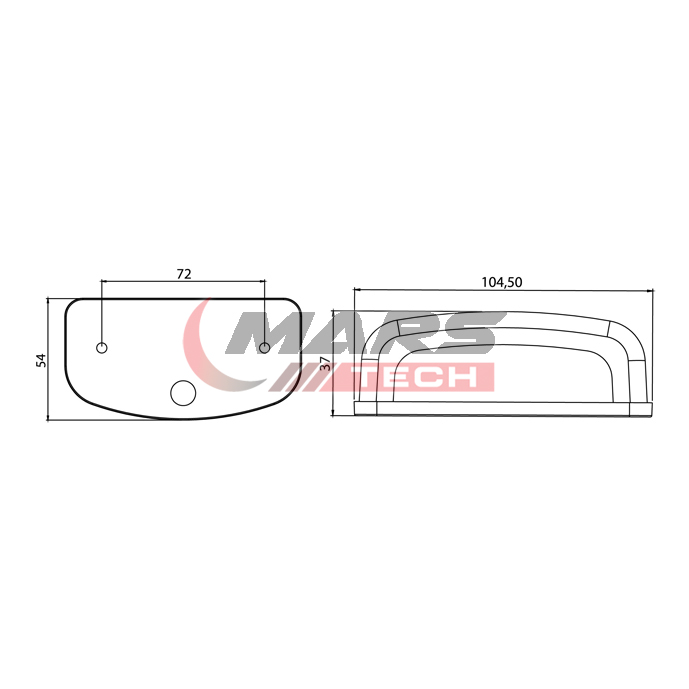 Led Number Plate Lamp